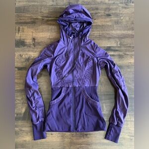 Lululemon Dance Studio Jacket. Size 4.  Purple